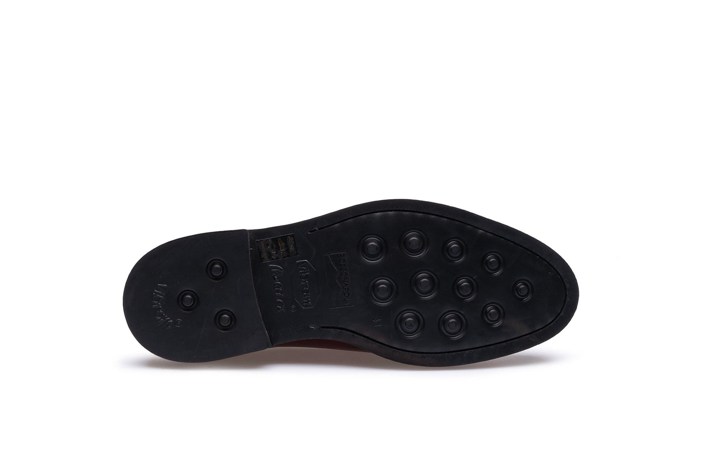 Rossonapoli Derby Vibram · Cuir · Bordeaux, vue 5