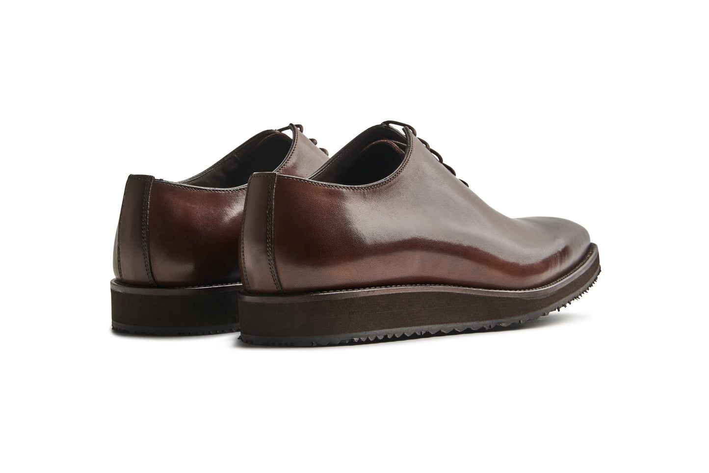 Wholecut Casual · Cuir de Veau · Marrone