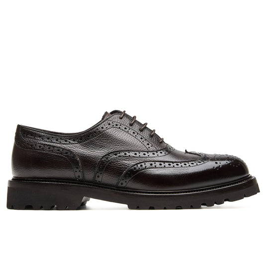 Chaussure Homme - Oxford wingtip Cuir de Veau Grainé premium T-Moro