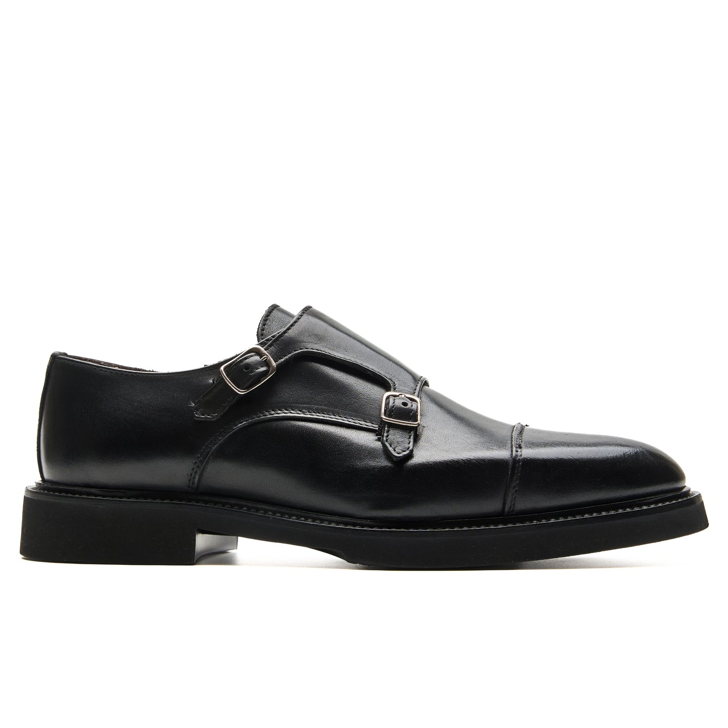 Chaussure Homme - Double Monk Calf Nero