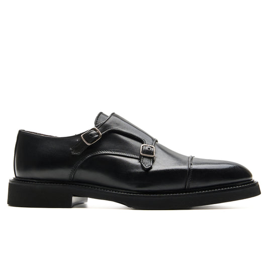 Chaussure Homme - Double Monk Calf Nero