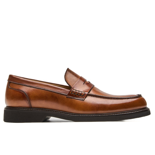 Penny Loafer · Cuir de Veau · Brandy