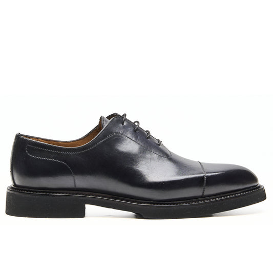 Oxford Cap Toe Patina · Cuir de Veau · Fumo