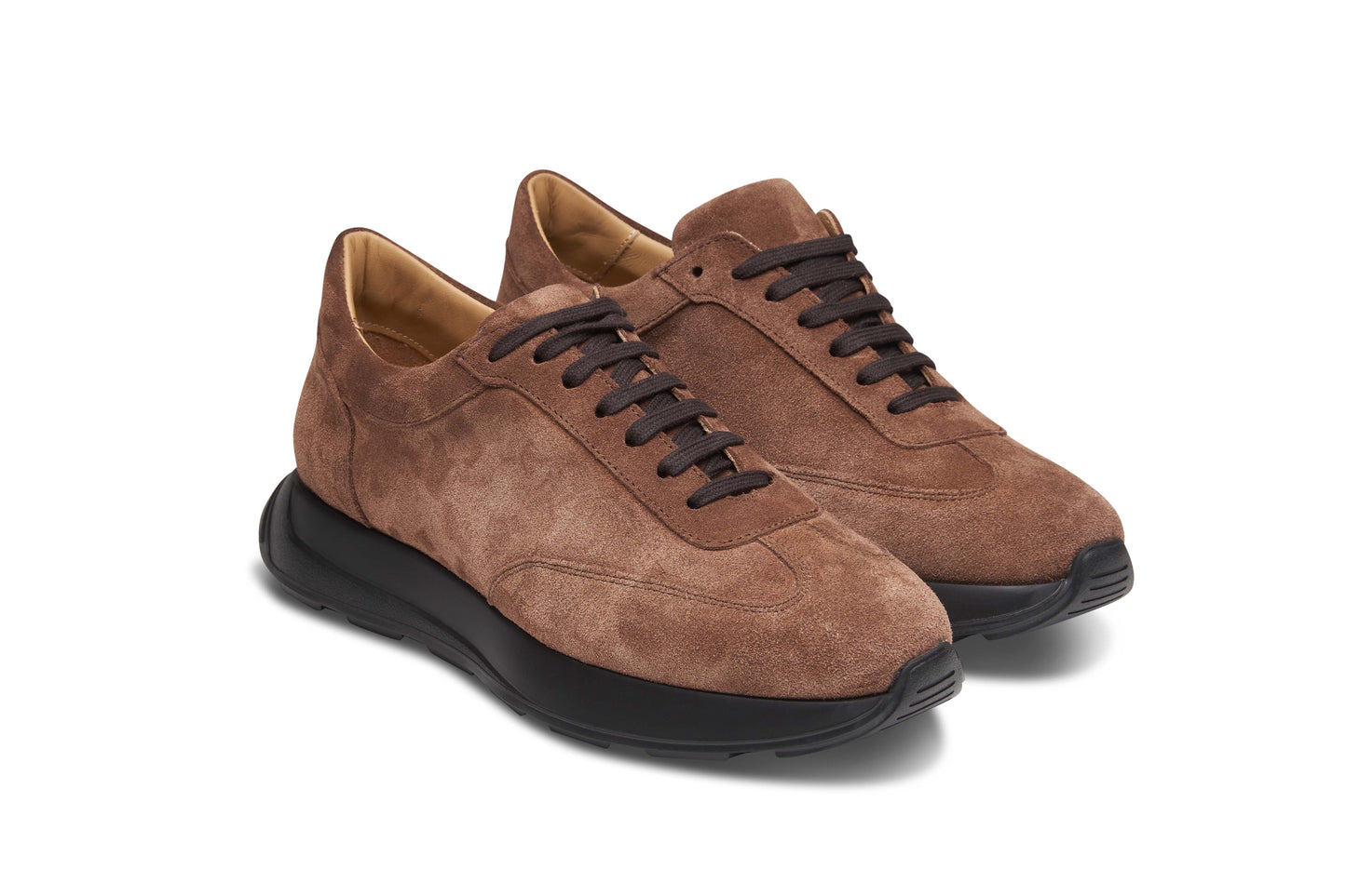 Chuassure Homme - Sneakers Camoscio Marrone