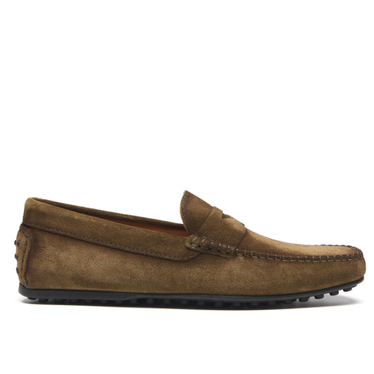 Chaussure Homme -Trappeur Vintage Camoscio Loden