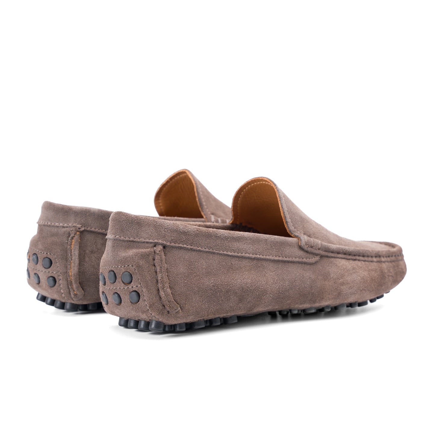 Chaussure Homme - Driving Shoes Suede Topo