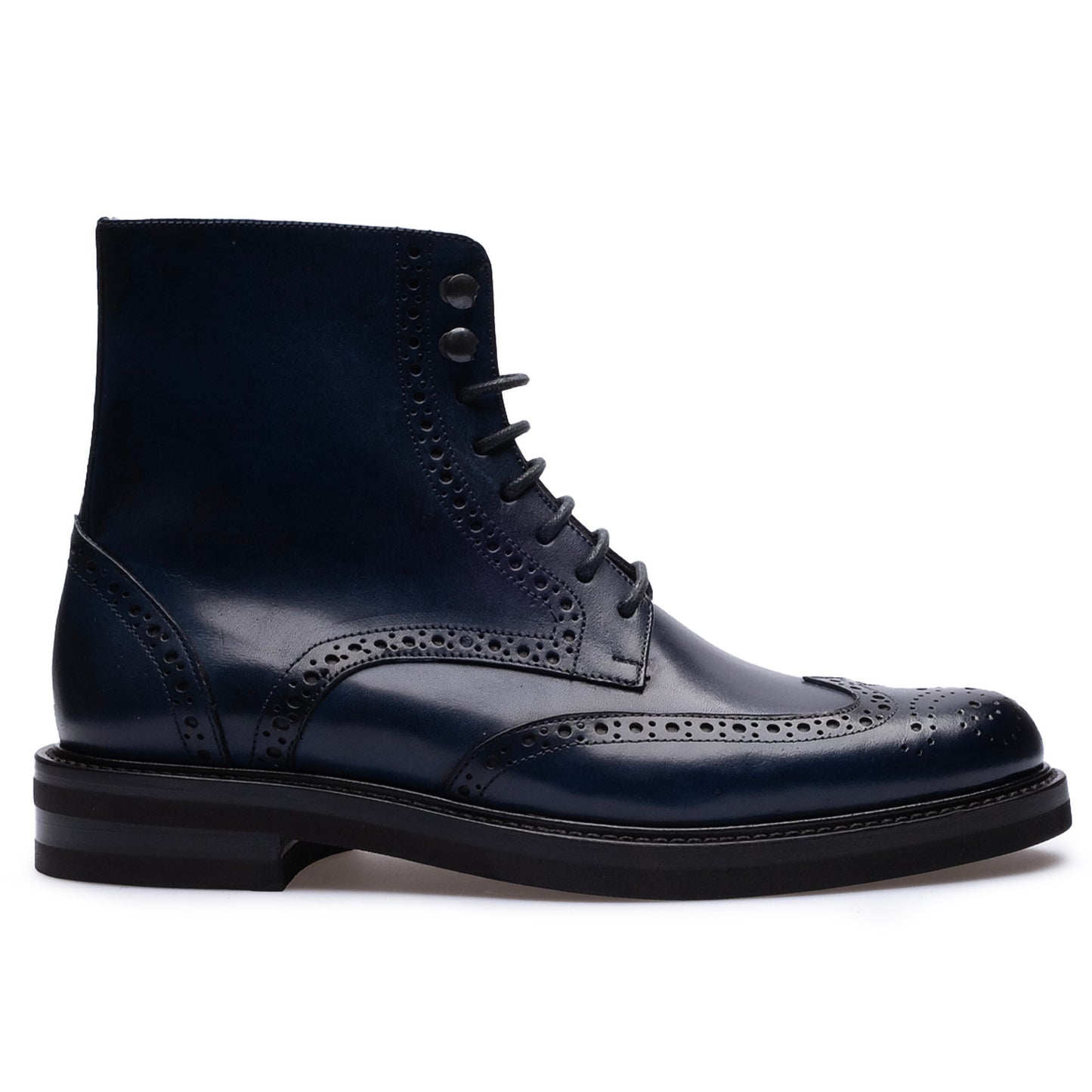 Chaussure Homme - Boots Vibram Calf  BLU