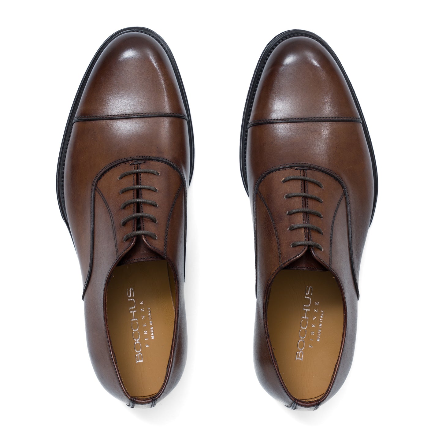 Oxford Cap Toe · Cuir de Veau · Old Brown