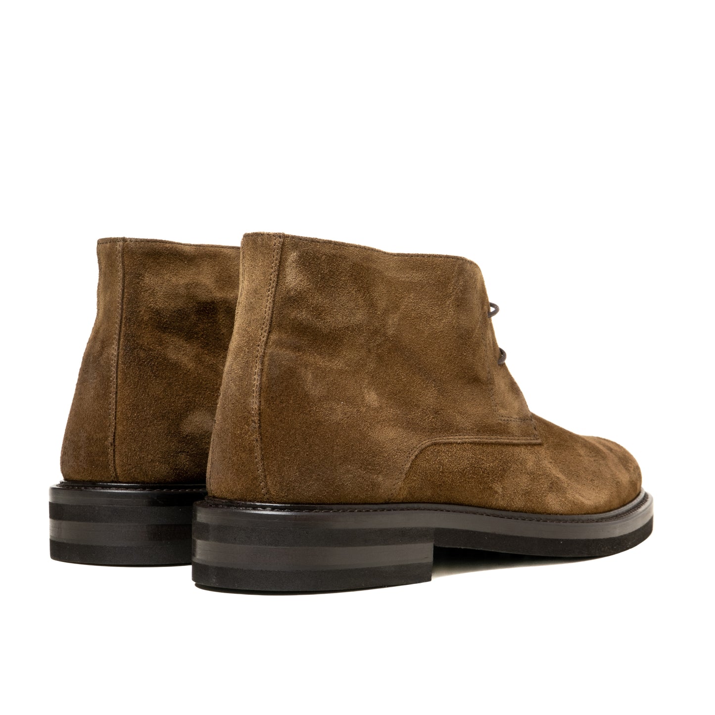 Chaussure Homme - Chukka Boots Vibram Daim Nabuk