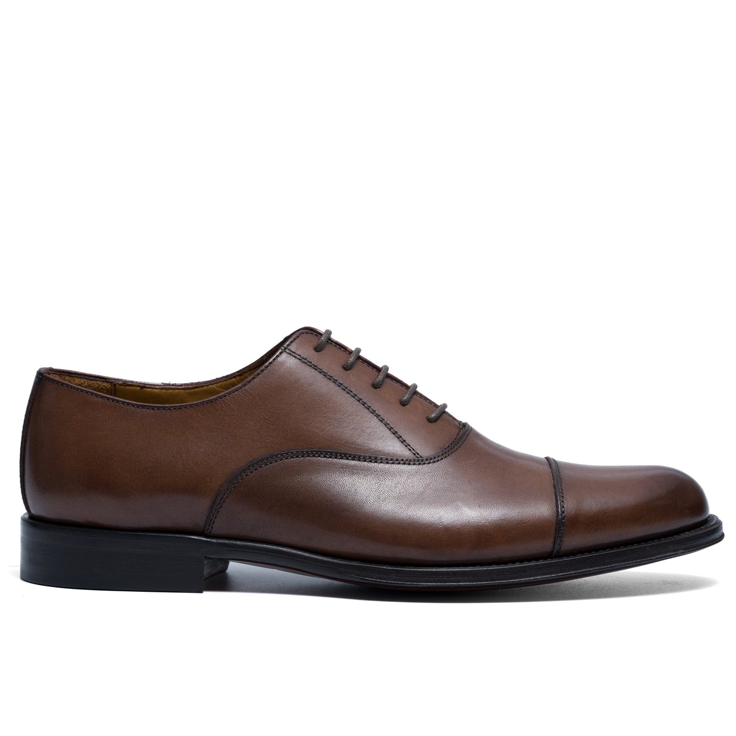 Oxford Cap Toe · Cuir de Veau · Old Brown
