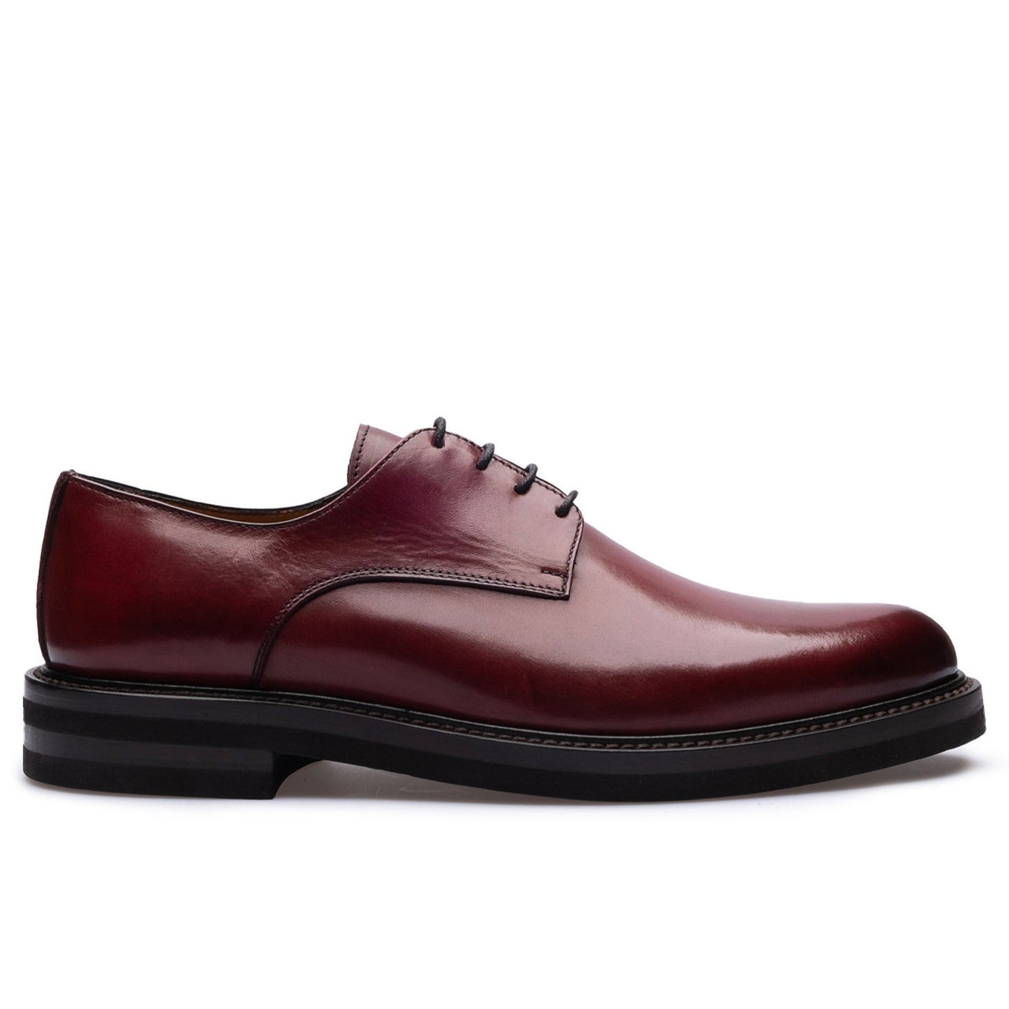Chaussure Homme - Derby Vibram Calf Burgundy