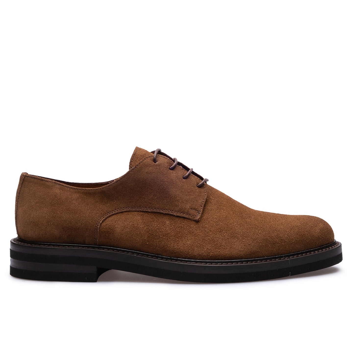 Chaussure Homme - Derby Vibram Suede Taupe