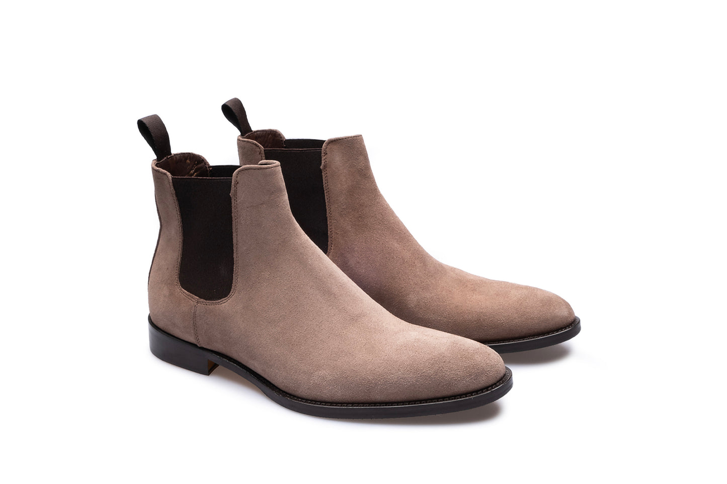 Chaussure Homme - Chelsea Boots Camoscio TAUPE