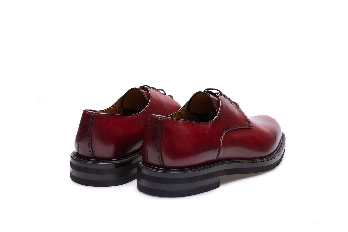 Chaussure Homme - Derby Vibram Calf Burgundy