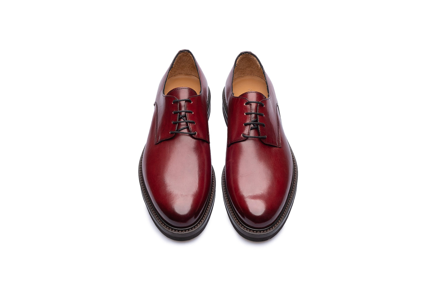 Chaussure Homme - Derby Vibram Calf Burgundy
