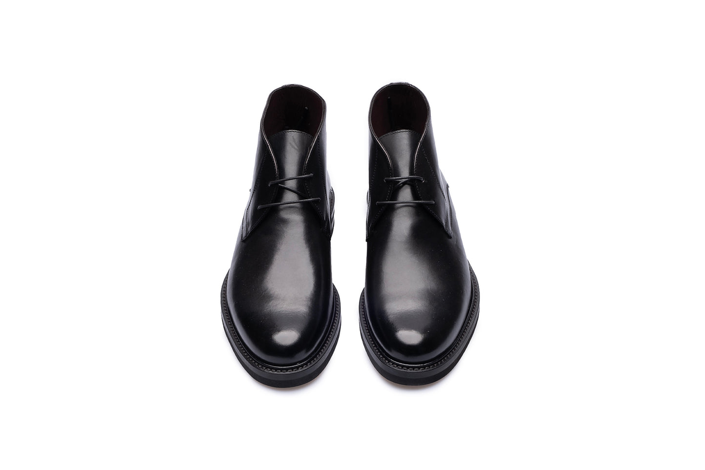 Chaussure Homme - Chukka Boots Vibram Calf Nero