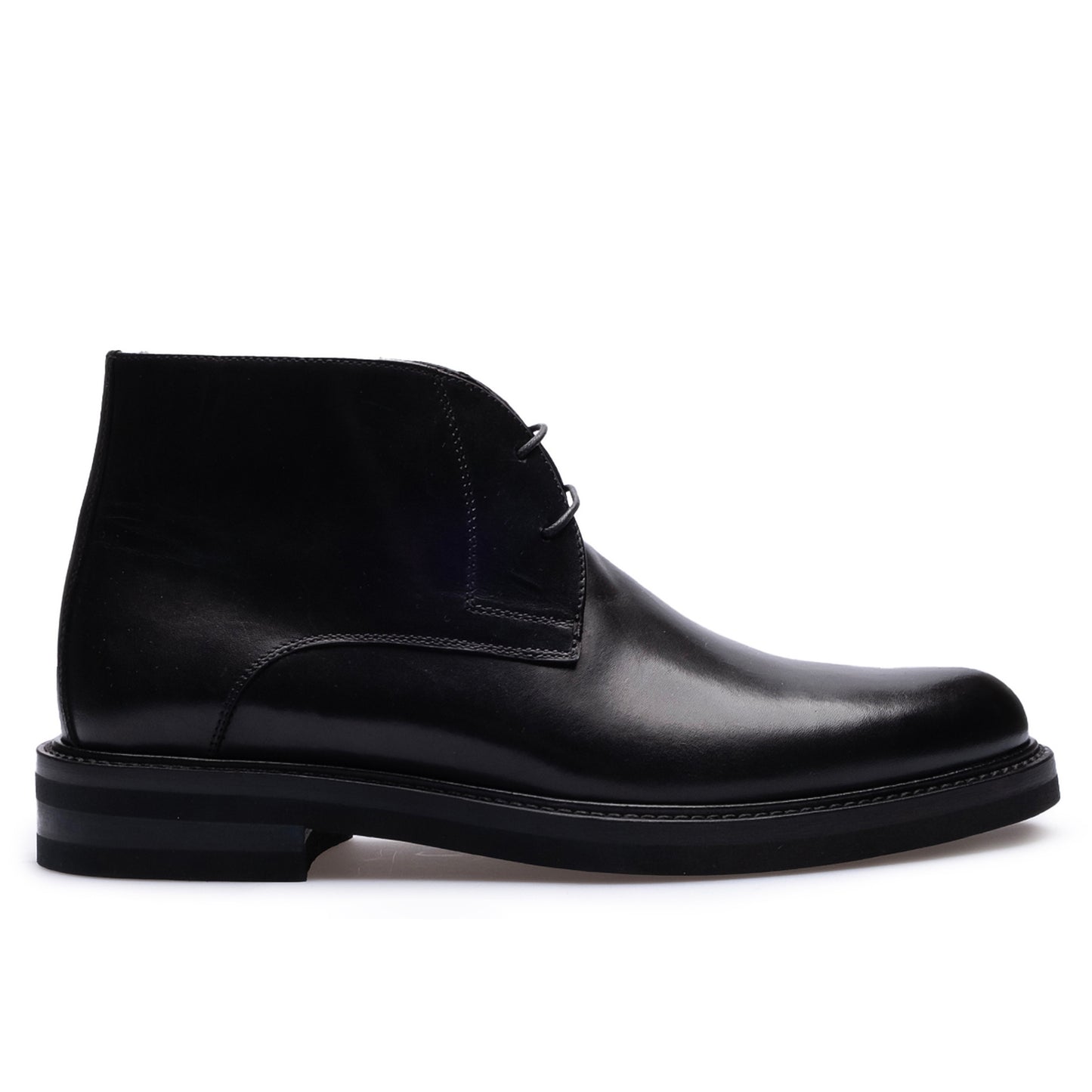 Chaussure Homme - Chukka Boots Vibram Calf Nero