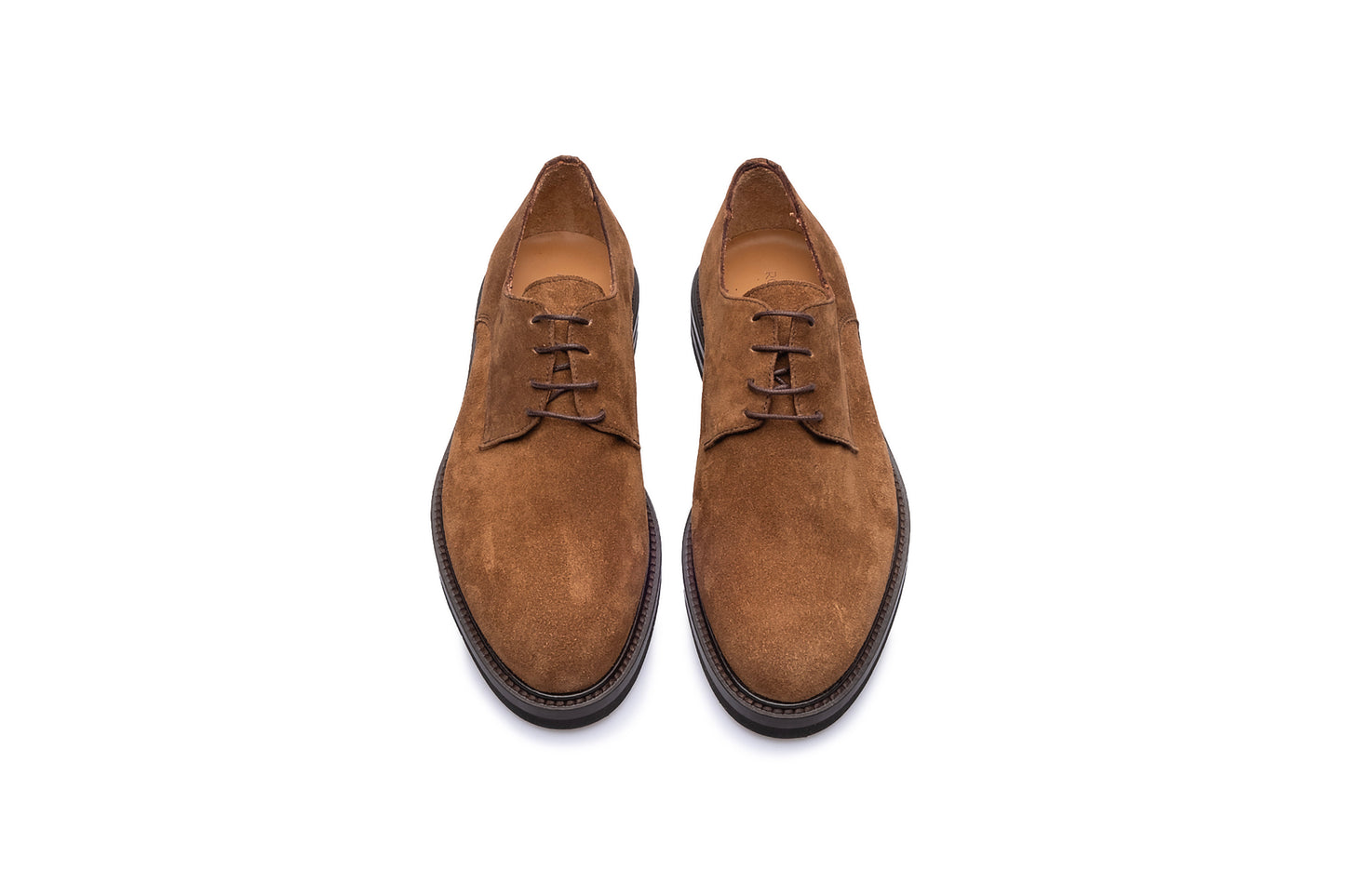 Chaussure Homme - Derby Vibram Suede Taupe