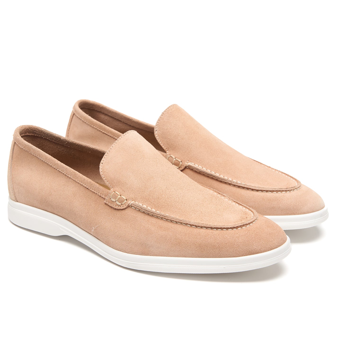 Mocassins Été Daim Italien – Saumon Pesca