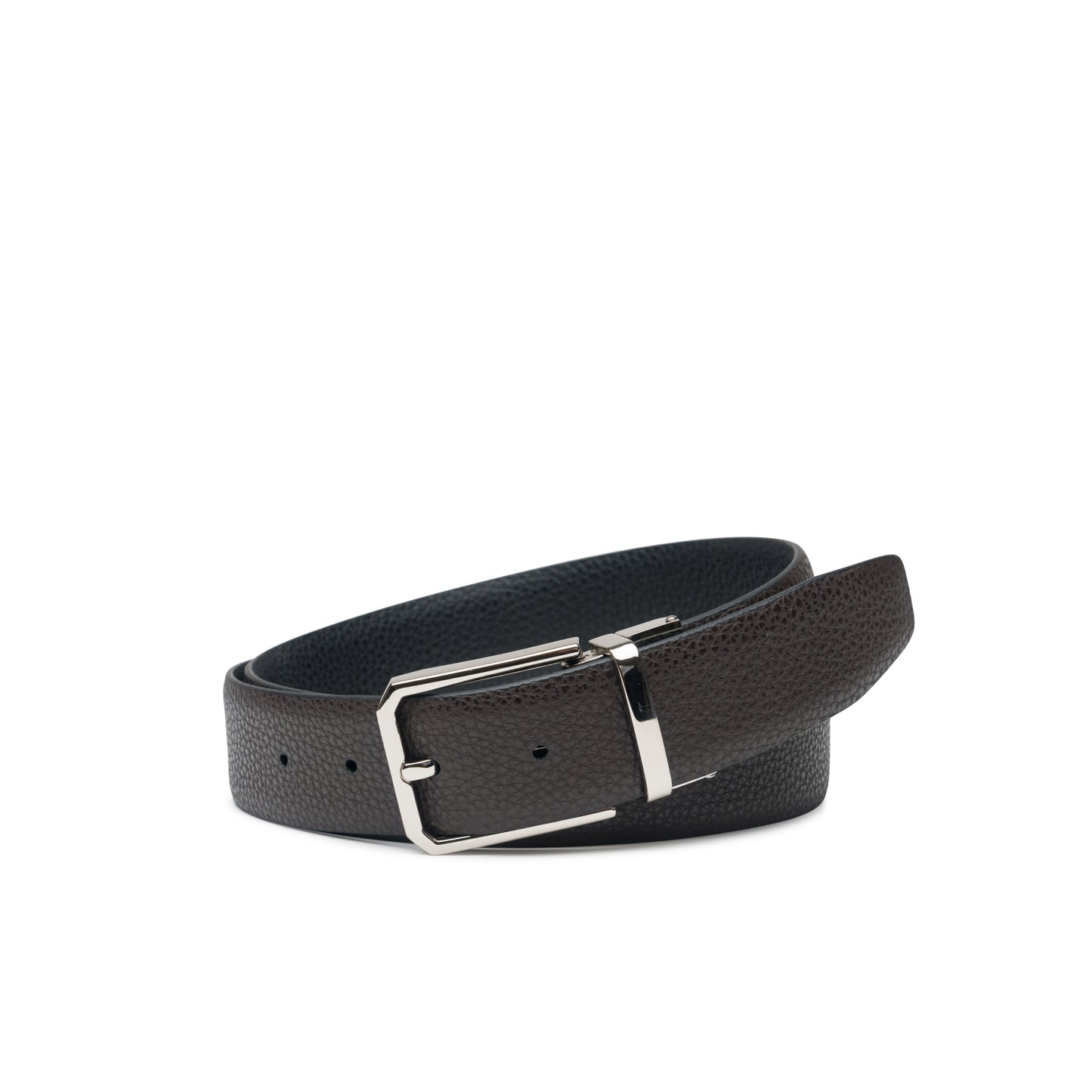 Ceinture Cuir Cervo - NERO MORO