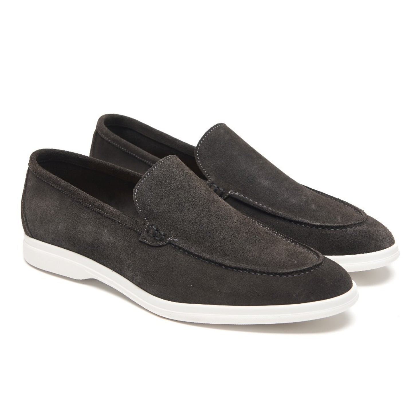 Mocassins Été Daim Italien – Camoscio Grey