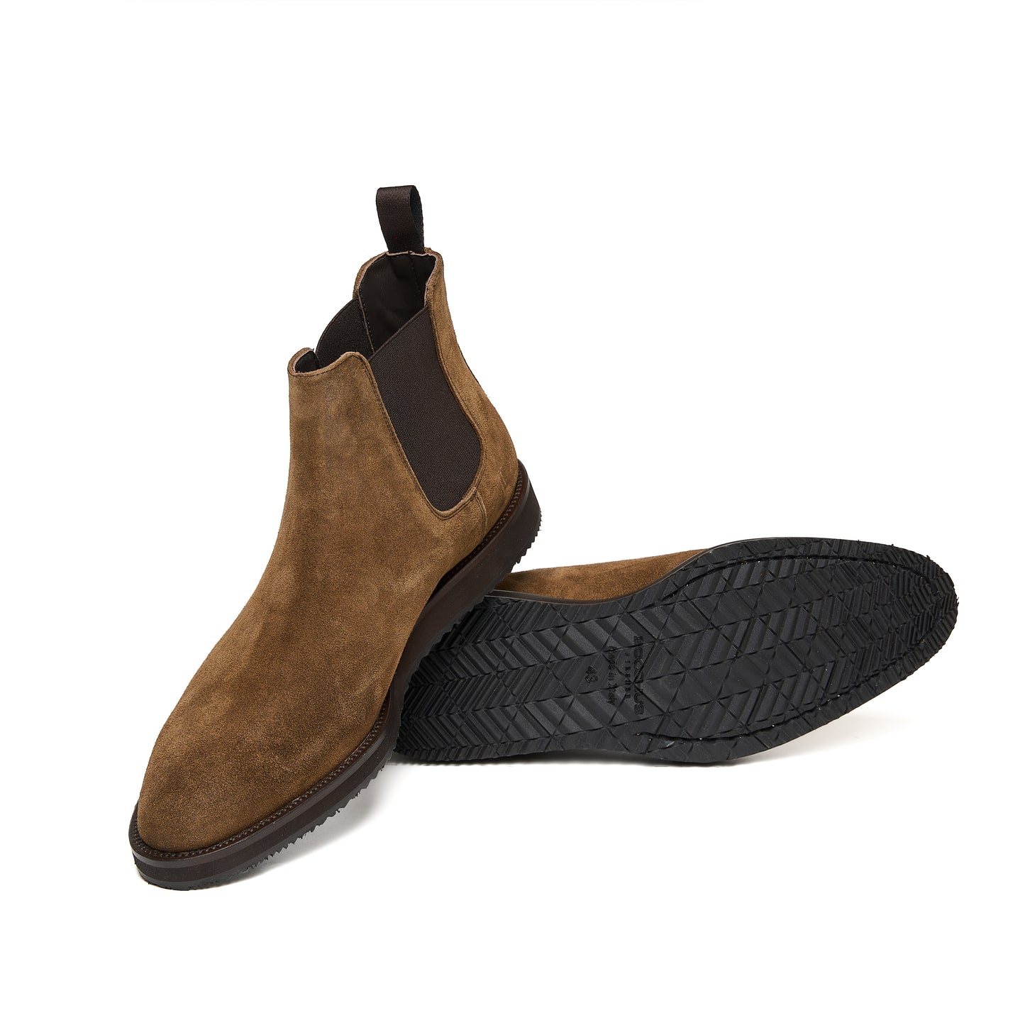 Chaussure Homme - Chelsea Boots Camoscio Taupe