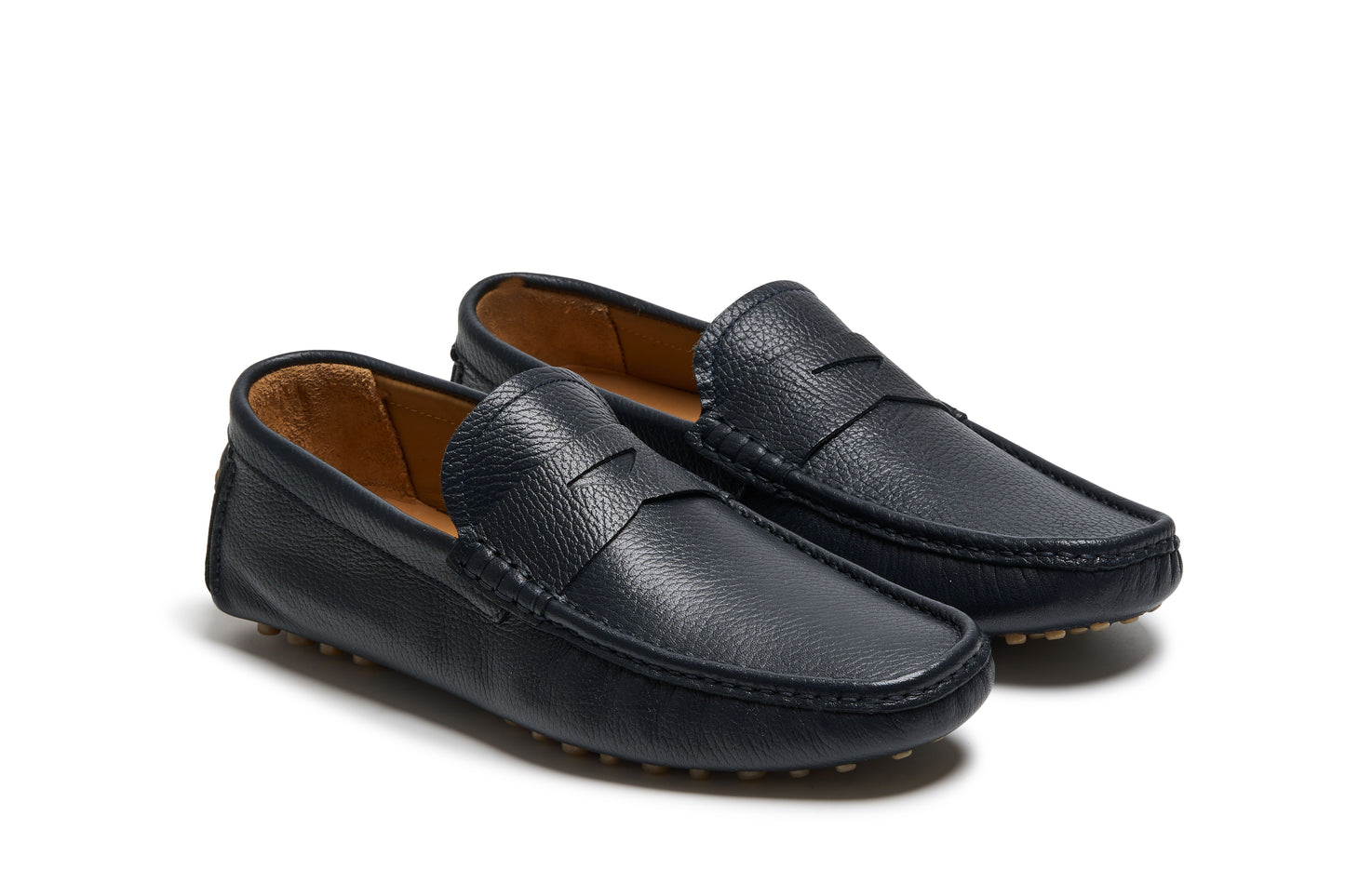 Trappeur · Cuir de Veau Grainé · Blu