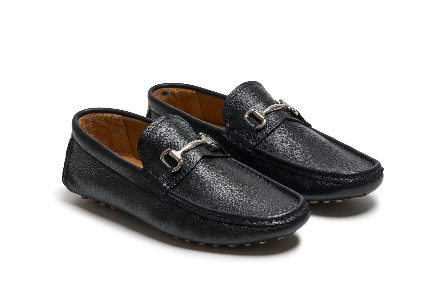 Trappeur Horsbit · Cuir de Veau Grainé · Nero