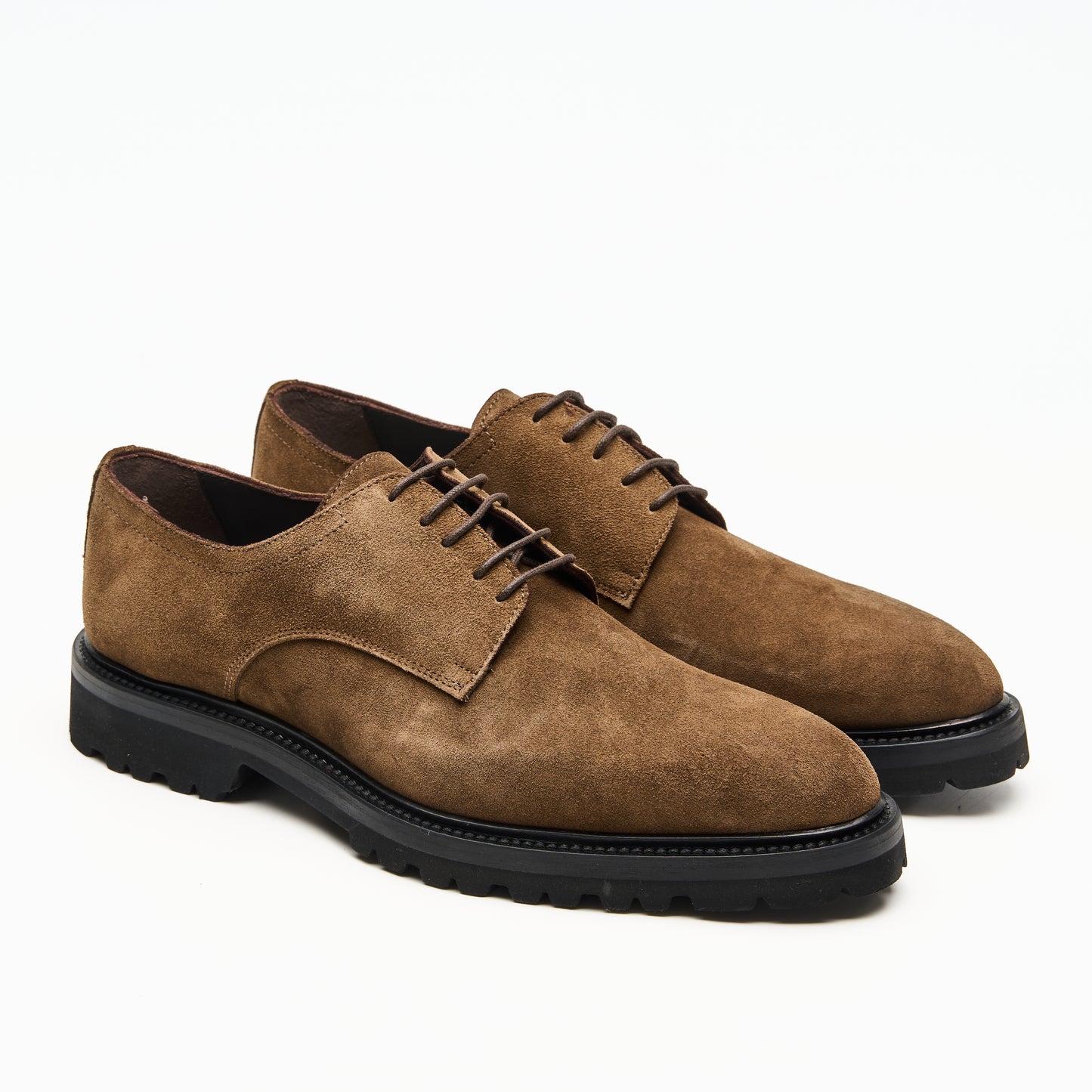Chaussure Homme - Derby Veau Velours “Stone”
