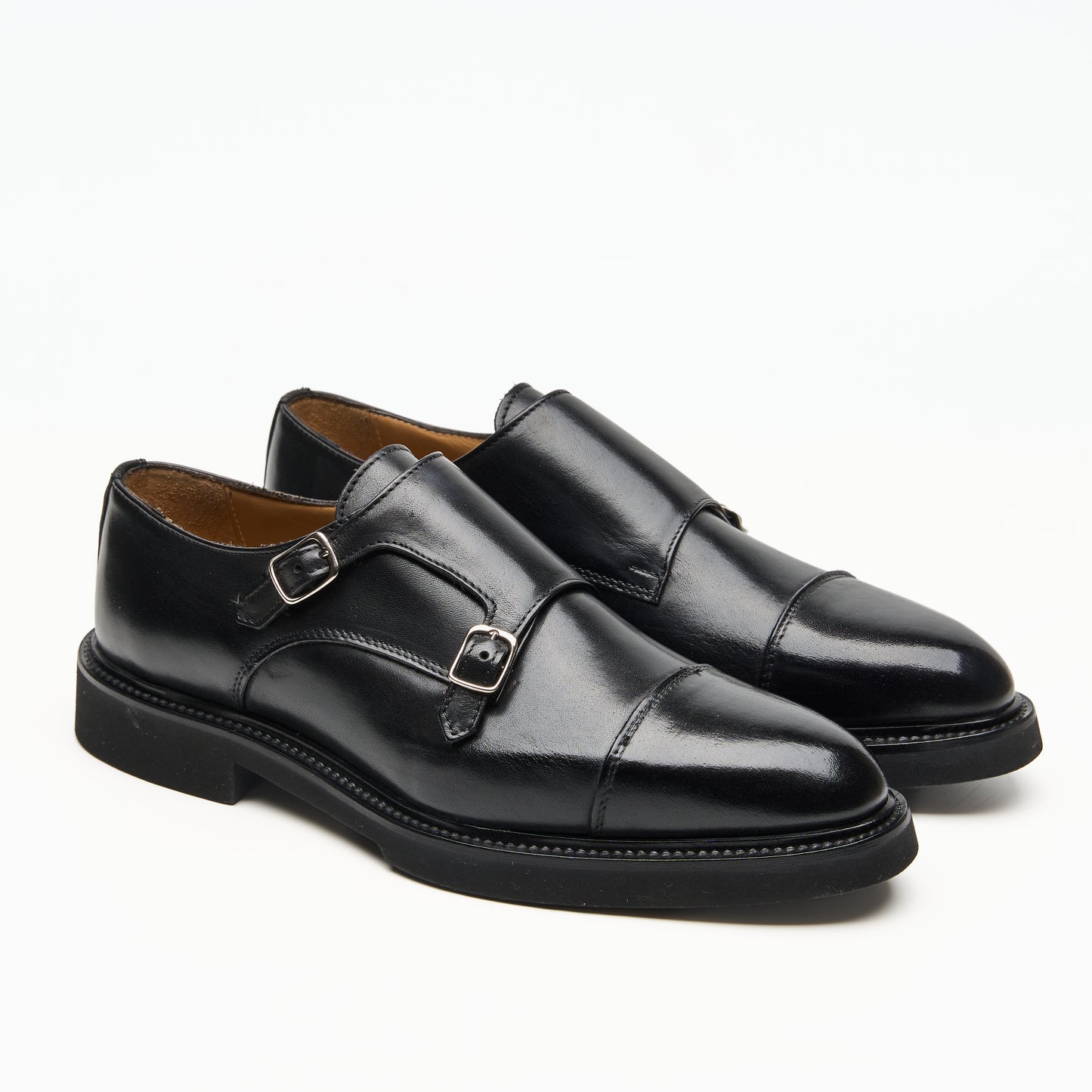 Chaussure Homme - Double Monk Calf Nero