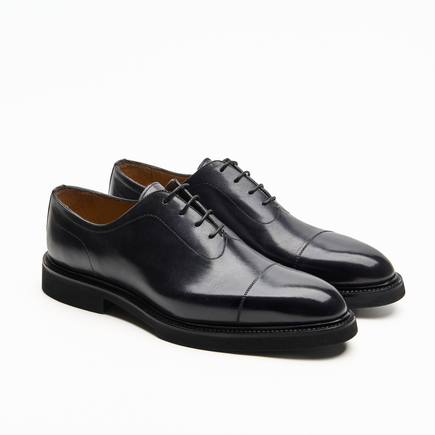 Chaussure Homme-  Oxford Calf Gris Fumo