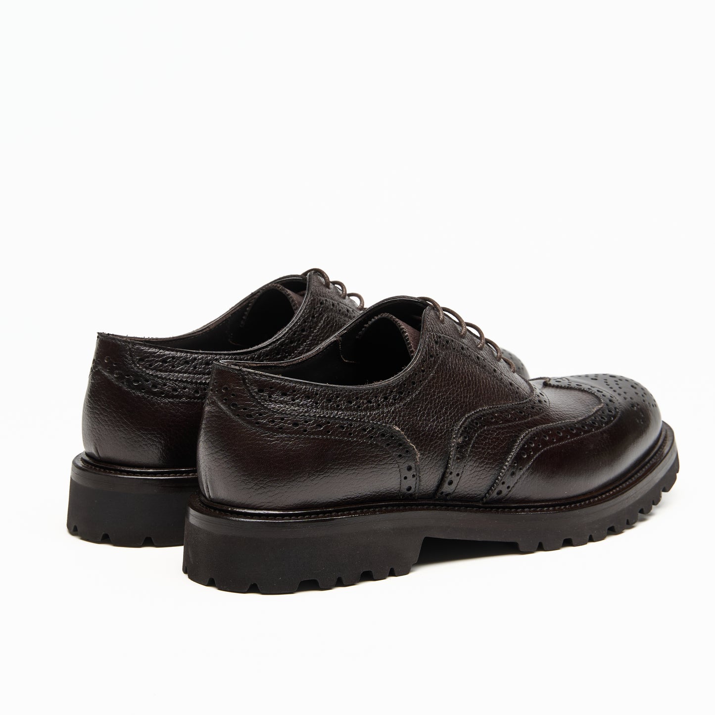 Chaussure Homme - Oxford wingtip Cuir de Veau Grainé premium T-Moro