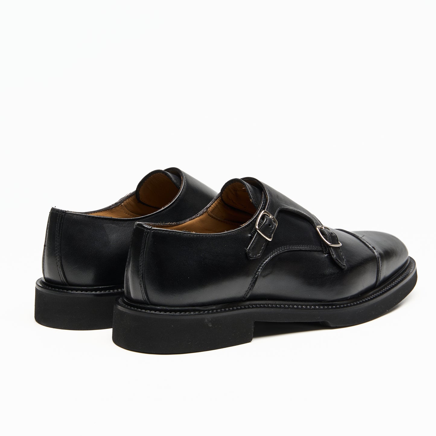 Chaussure Homme - Double Monk Calf Nero