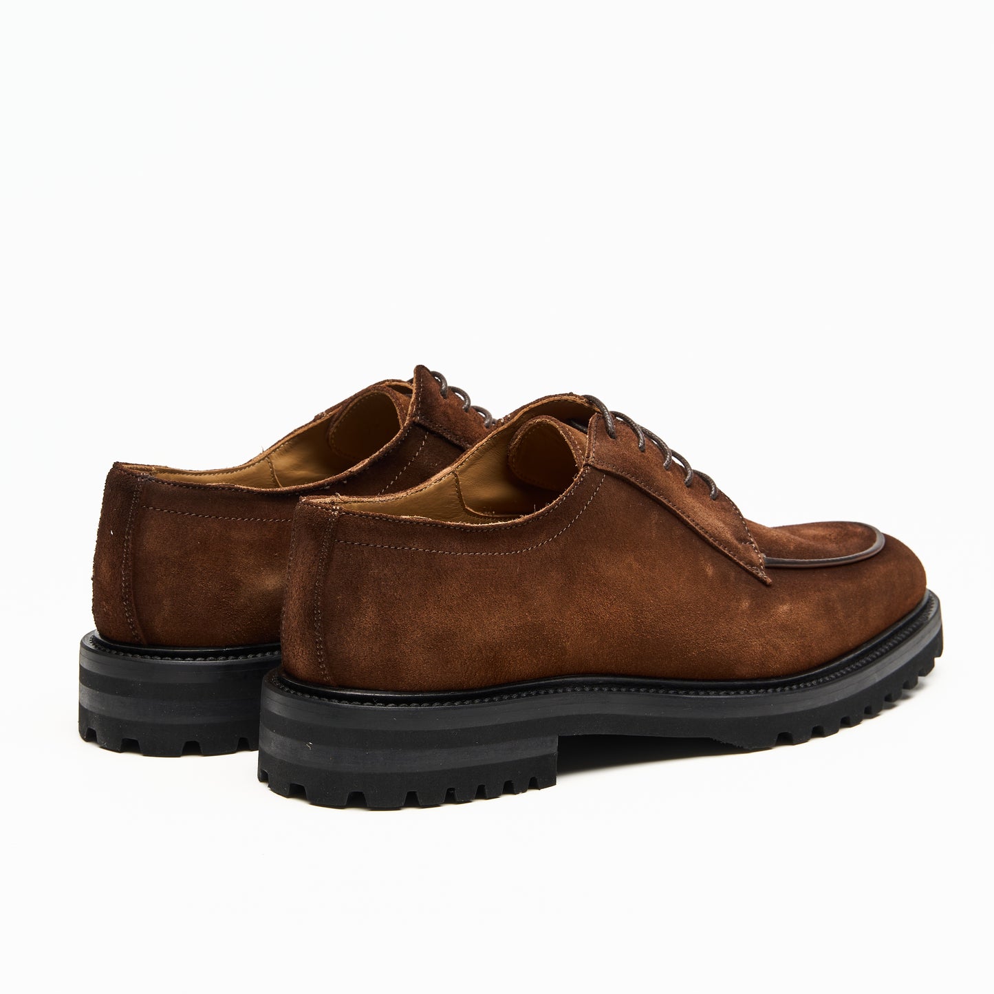 Chaussure Homme - Derby Veau Velours “Bruciato” (Effet Délavé)