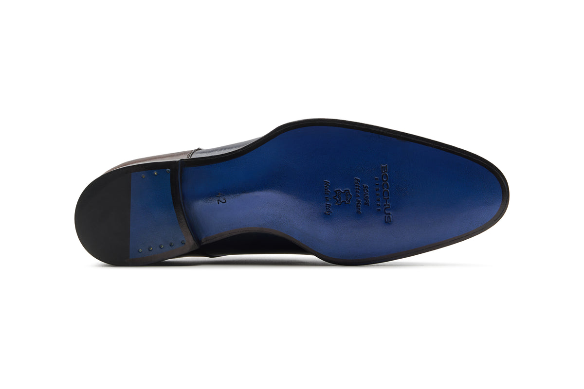 Chausssure Homme - Dery Calf Blu Brown