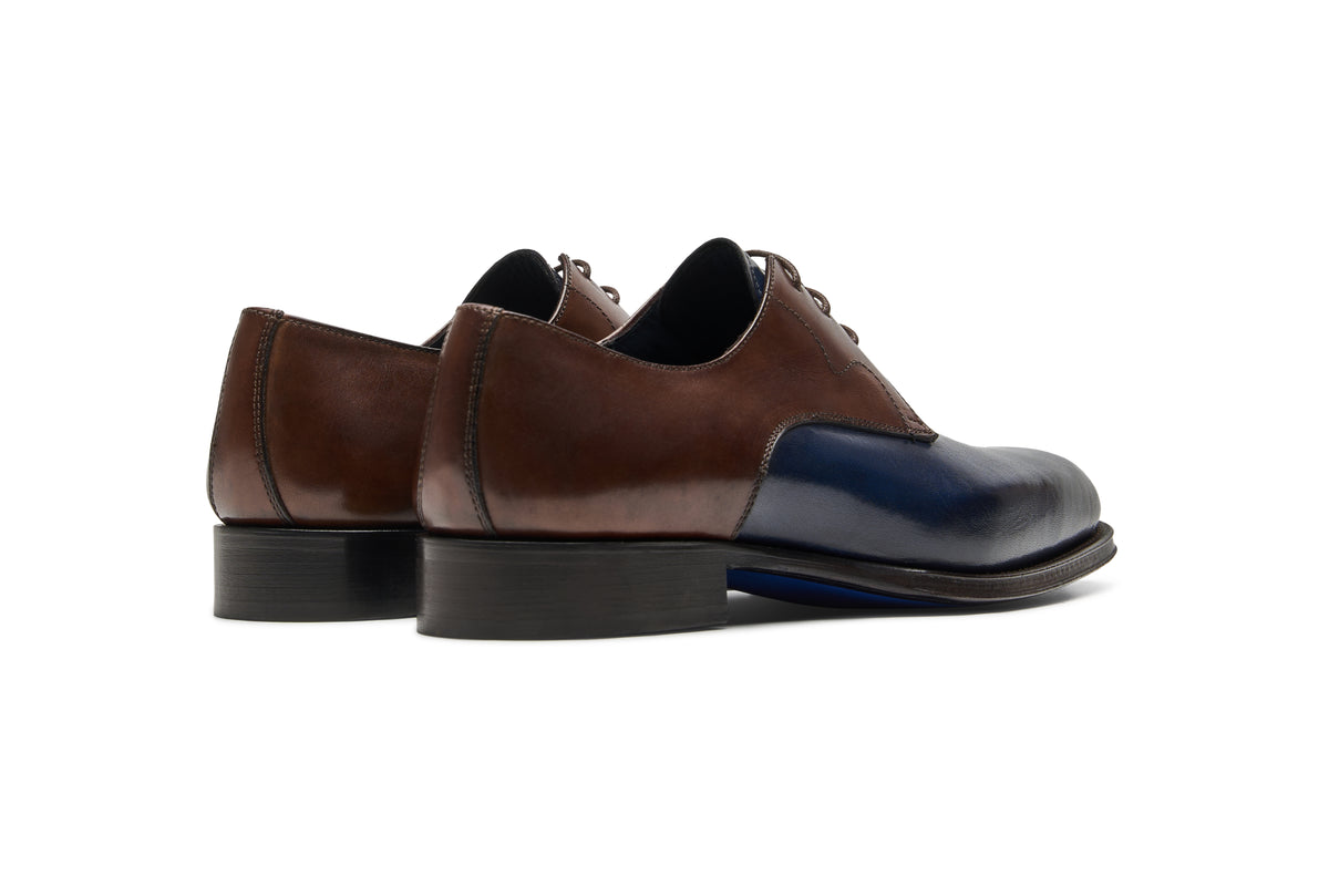 Chausssure Homme - Dery Calf Blu Brown