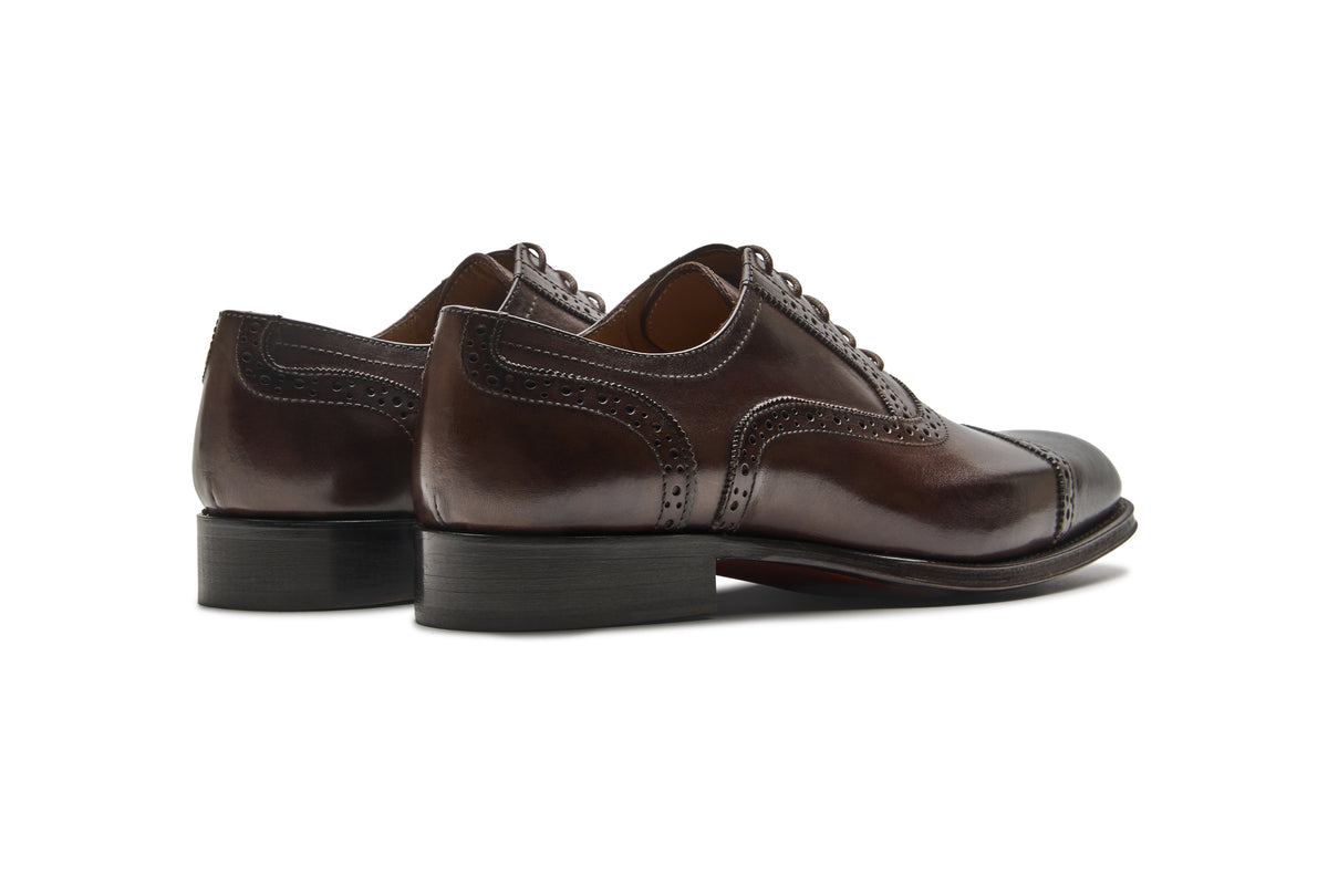 Chaussure Homme - Oxford Brogue Marron