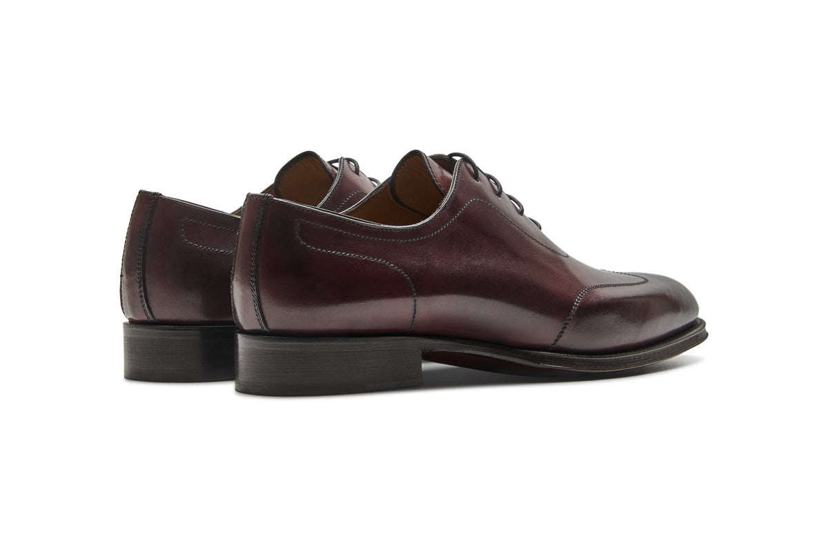 Chaussure Homme -Oxford Vesuvio Calf Bordeaux