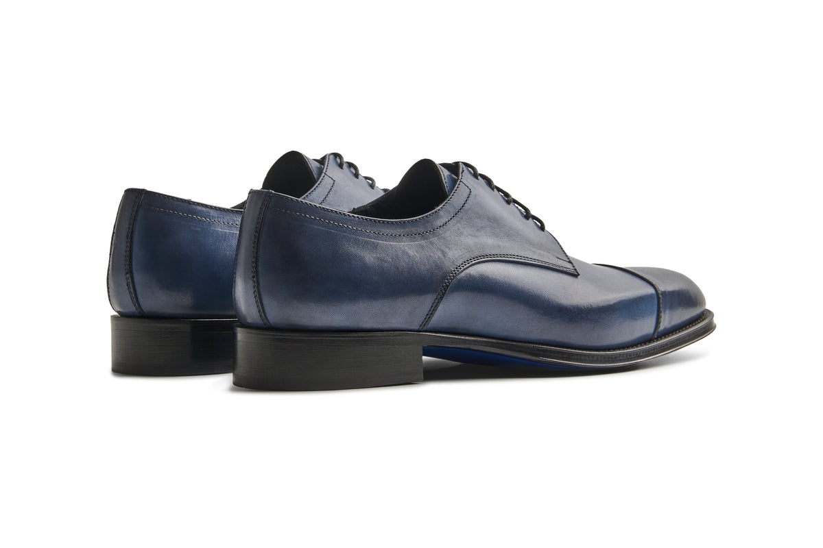 Chaussure Homme - Derby Crust Blue Avio