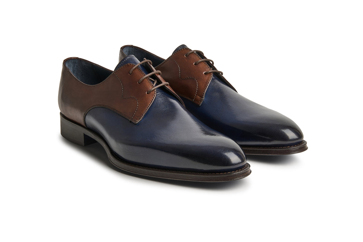 Chausssure Homme - Dery Calf Blu Brown