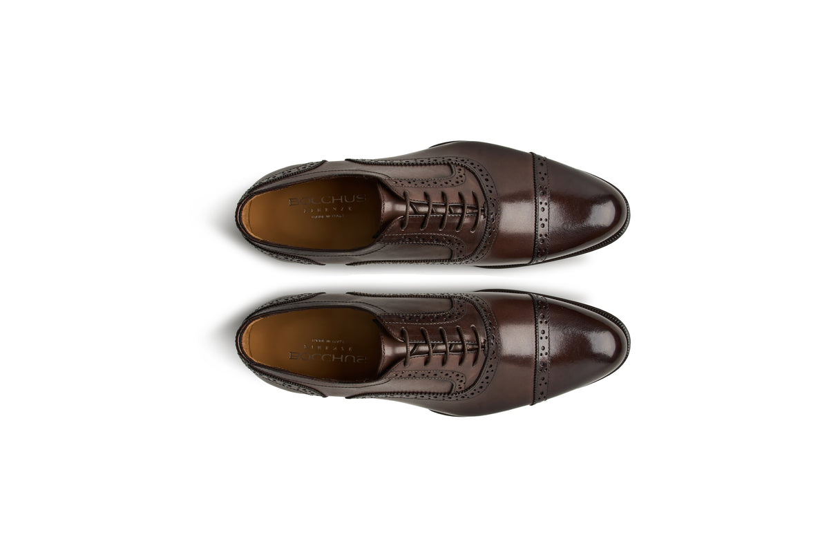 Chaussure Homme - Oxford Brogue Marron