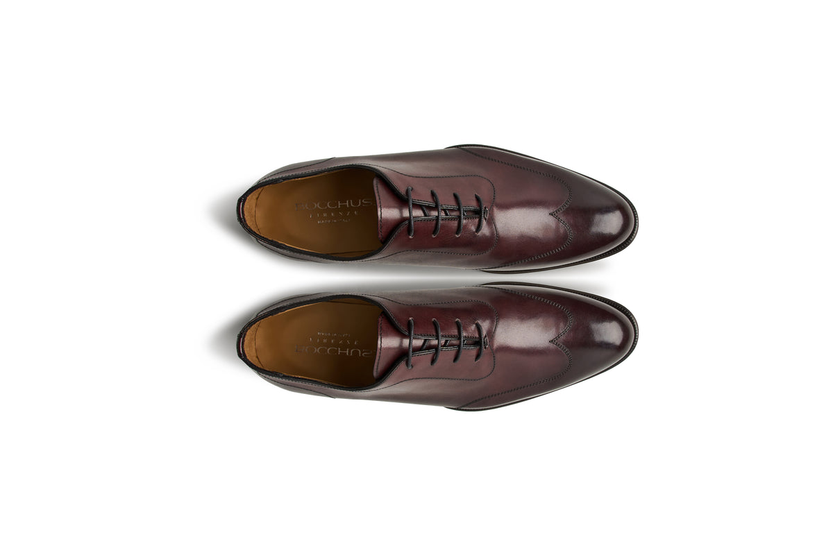 Chaussure Homme -Oxford Vesuvio Calf Bordeaux
