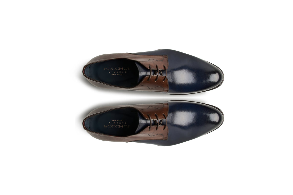 Chausssure Homme - Dery Calf Blu Brown