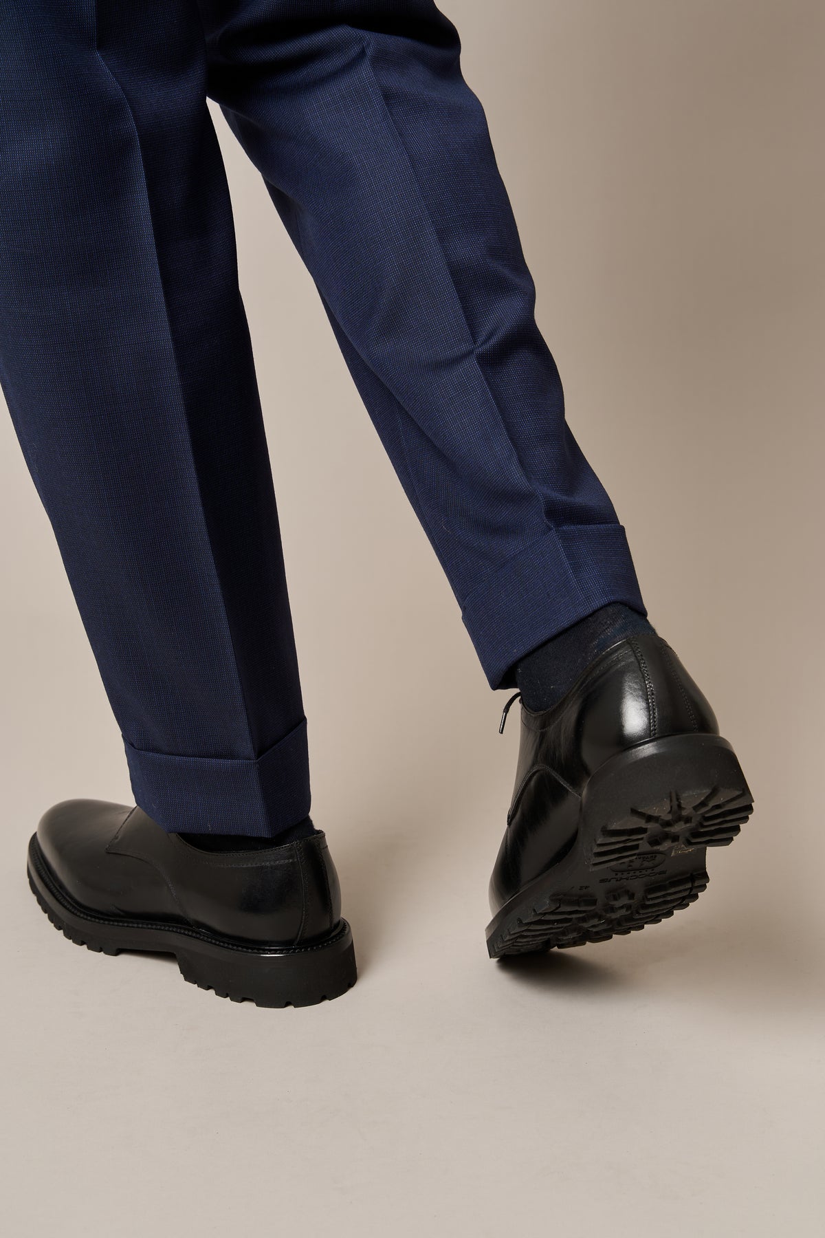Derby XL EXTRALIGHT® · Cuir de Veau · Nero