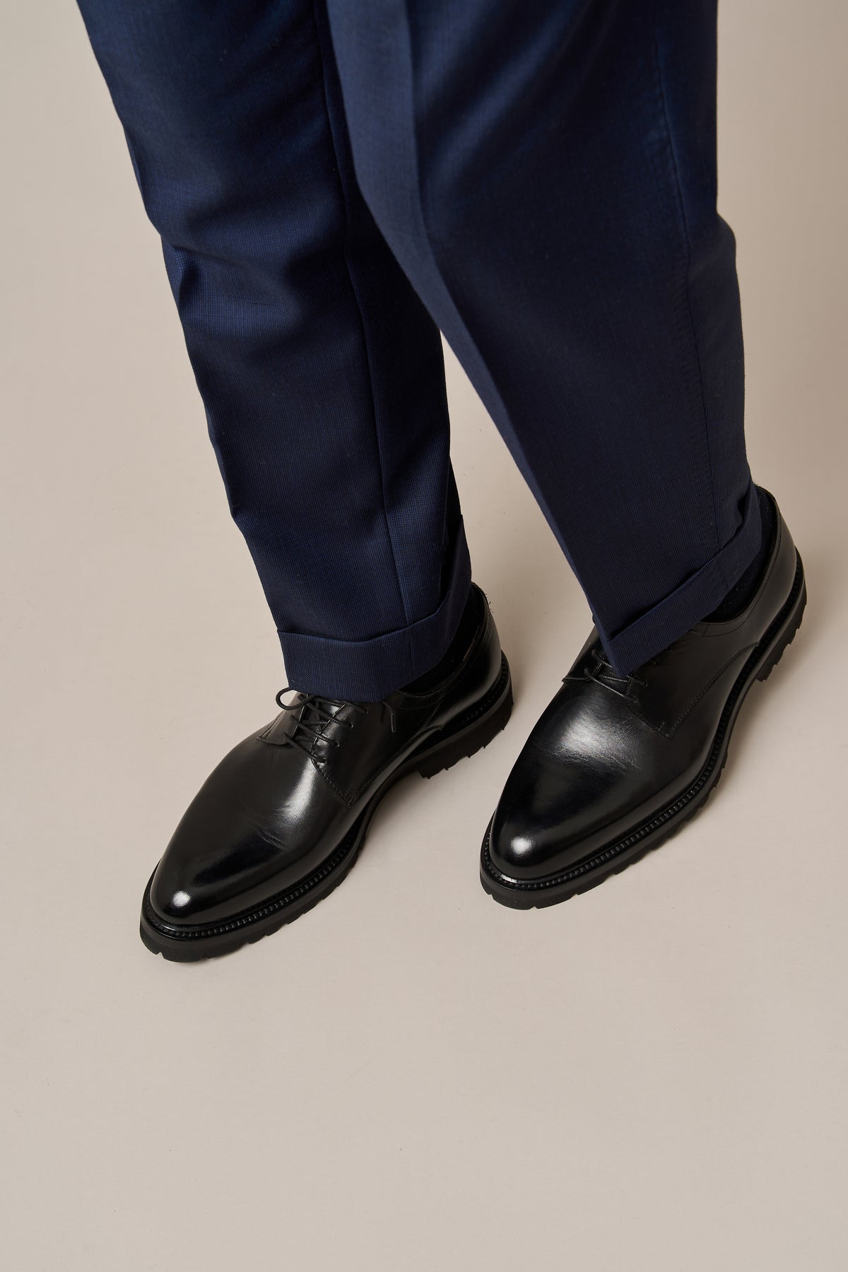 Derby XL EXTRALIGHT® · Cuir de Veau · Nero