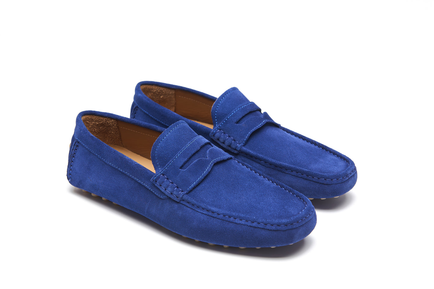 Chaussure Homme - Trappeur Vintage  Camoscio Cobalt