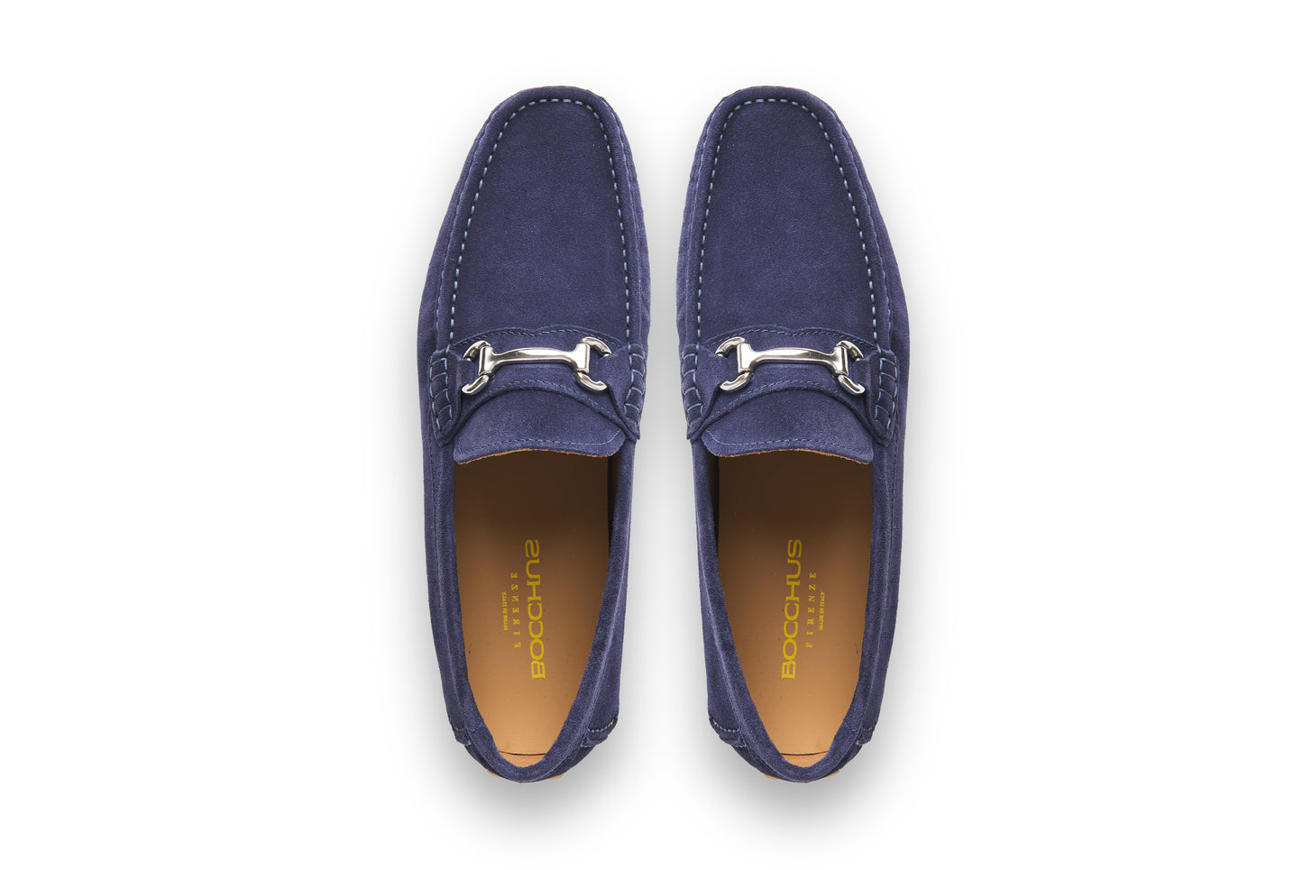 Chaussure Homme - Ormanento Con La Benda Camoscio Bleu