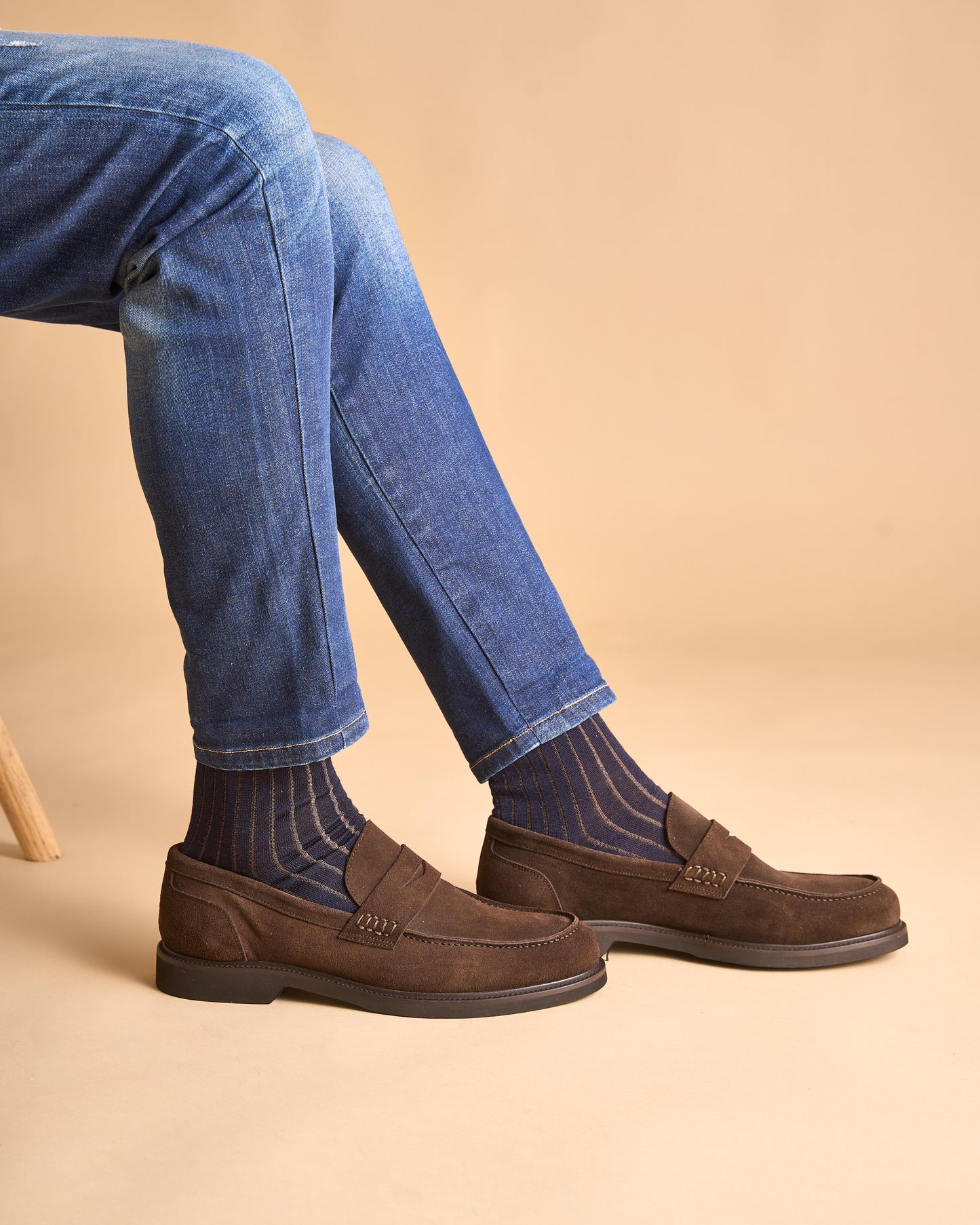 Chaussure Homme - Penny Lofer Camoscio Marron