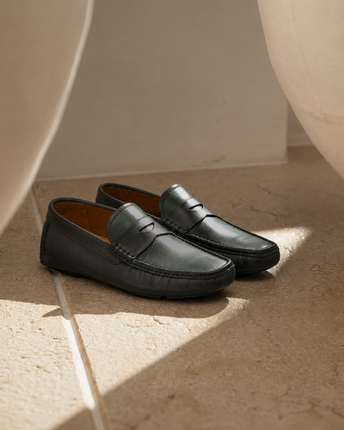 Trappeur Penny · Cuir de Veau · Verde