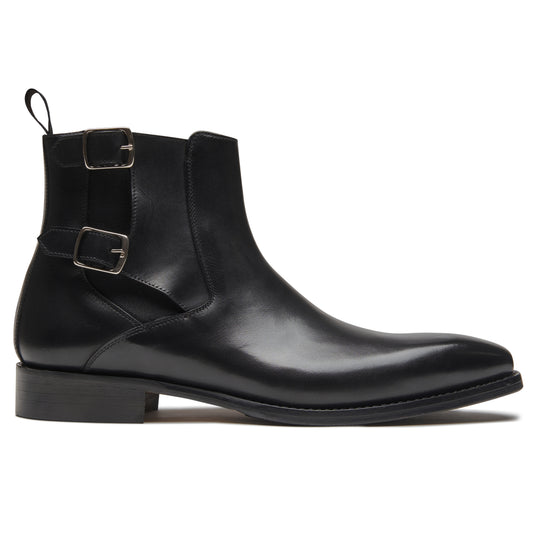 Chaussure Homme  - Chelsea Boots Double Monk - NERO